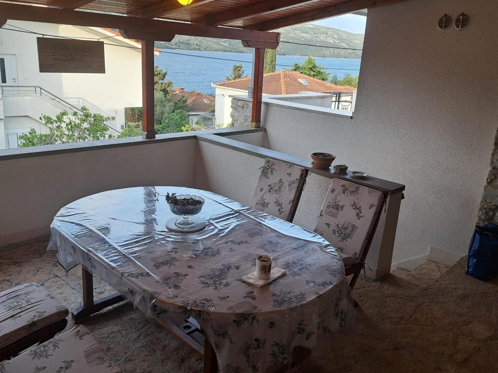 Villa Apartments Oliva Seget Vranjica Exterior foto